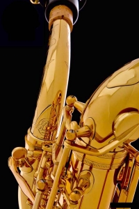 Honey Gold Lacquer Baritone Saxophone