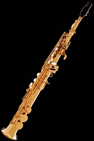 Honey Gold Lacquer Classic Straight Soprano Saxophone