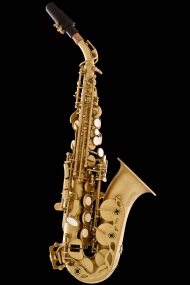 Satin Lacquer Curved Soprano Saxophone