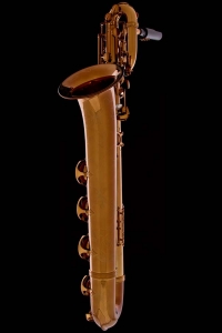 Vintage Gold Lacquer Baritone Saxophone