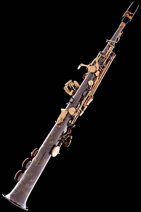 Kaizer Soprano Saxophone Straight B Flat Bb Nickel Silver SSAX-1000NK